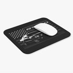 2011 GT500 Muscle Car Mouse Pad | American Flag, Racing Design