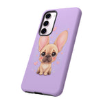 French Bulldog Bat Ears Kawaii Pet Dog Art Tough Phone Case