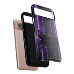 Matte Gray MK4 Supra Violet Neon Pillars Case