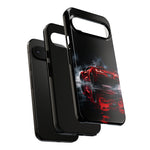 Z06 C8 Phone Case, Red Smoke Studio Reflection Cover