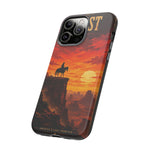 Western Sunset Cowboy Phone Case | Rugged Protective Cover