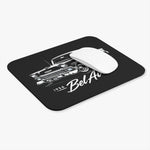1956 Chevy Bel Air Mouse Pad – Black & White Classic Car Illustration