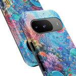Underwater Coral Reef Phone Case | Colorful Tropical Fish Ocean Scene
