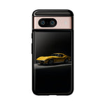 Yellow C3 Stingray Classic Muscle Car Art Tough Phone Case
