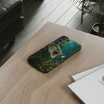 Northern Pike Phone Case, Weed Bed Fishing Strike Cover, Gift