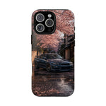 Cherry Blossom Street Scene R34 Skyline GTR Tough Case | Car Photo Cover