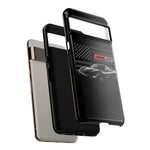 Black C5 Phone Case American Sports Car Tough Cover Gift