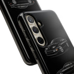 Black 300ZX Sports Car Tough Phone Case - Multi View