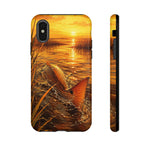 Redfish Fishing Phone Case Marsh Angler Tough Cover Gift