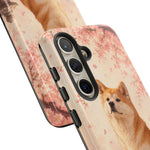 Akita Cherry Blossom Phone Case Sakura Dog Lover Gift