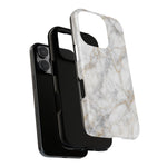 White Marble Pattern Phone Case | Tough Cover
