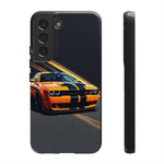 Challenger Widebody Orange Muscle Art Tough Phone Case