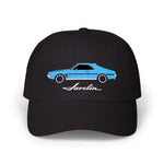 1968 1969 Javelin Dad Hat Muscle Car Cap Adjustable Strap Light Blue SST