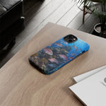 Snapper Reef Phone Case, Sunlit School Ocean Fishing Tough Cover