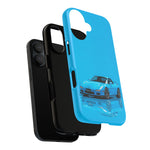 RX-7 Cyan Studio Phone Case Studio Color Match Car Art