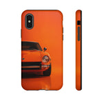 Orange 240Z Phone Case, Classic 70s JDM Sports Car Cover