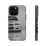 Silver Skyline Phone Case, R34 GTR 90s JDM Legend Tough Cover for Men Gift