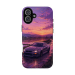 Sunset Skyline R34 Car Phone Case | Tough Phone Case
