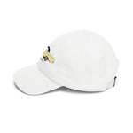 1964 Impala Convertible Dad Hat Classic Car Cap Adjustable Yellow Lowrider