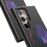 Girl at Window Night Cityphone Case | Tough Case