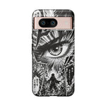 Manga Speed Lines Art Tough Phone Case