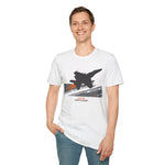 F/A-18 Super Hornet T-Shirt Jet Fighter Silhouette Military Aviation Graphic Tee for Pilots
