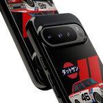 VintageDatsun 510 Racing Stripe JDM Tough Phone Case Cover Gift