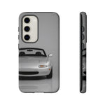 Silver Miata Phone Case, NA Roadster 90s JDM Cover, Gift for Guys