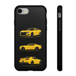 Yellow Camaro SS Muscle Car Phone Case Tough Multi View Print