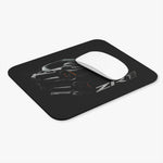 Black Corvette C7 ZR1 Sports Car Mouse Pad | Racing Graphic Desk Mat