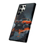 1966 GTO Orange Rainy City Tough Phone Case Cover Gift Art