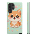 Shiba Inu Kawaii Chibi Smile Pet Dog Art Tough Phone Case