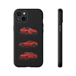 Red 370Z Sports Coupe Tough Phone Case for JDM Enthusiasts