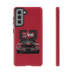 1969 Z28 Red Front View Muscle Car Tough Phone Case