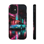 1980s Sports Car C4 Miami Nights Aesthetic Tough Phone Case