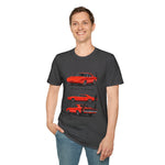 1969 Daytona Illustration T-Shirt | Vintage Muscle Car Trio Tee