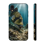 Triggerfish Fly Take Phone Case Saltwater Fishing Gift for Anglers