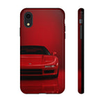 Red NSX Phone Case, 90s JDM Supercar Legend Tough Cover, Mens Gift