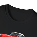Red 1960 Corvette Convertible T-Shirt | Retro Classic Car Illustration