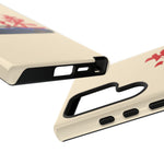 R34 Skyline Red Kanji Minimal Tough Phone Case