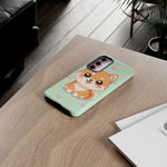 Shiba Inu Kawaii Chibi Smile Pet Dog Art Tough Phone Case