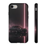 FC RX-7 Pink Neon Fog Column Tough Case