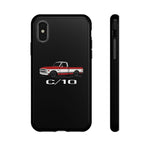 1970 C10 Red White Classic Pickup Tough Phone Case Cover