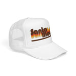 Santa Monica California Trucker Hat Retro Vintage Sunset Foam Snapback Mesh Cap Beach LA Style