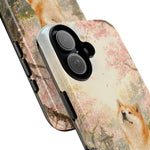 Akita under Cherry Blossoms Dog Breed Phone Case
