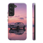 Silver Hakosuka Skyline Mirror Lake Tough Phone Case