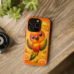 Sun Conure Kawaii Citrus Art Tough Phone Case