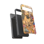 Guilty French Bulldog Phone Case, Confetti Watercolor Cover