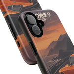 Datsun 240Z Classic JDM Sports Car Sunset Art Tough Phone Case