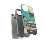 1957 Bel Air Turquoise Retro Tough Phone Case Classic Car Art Cover